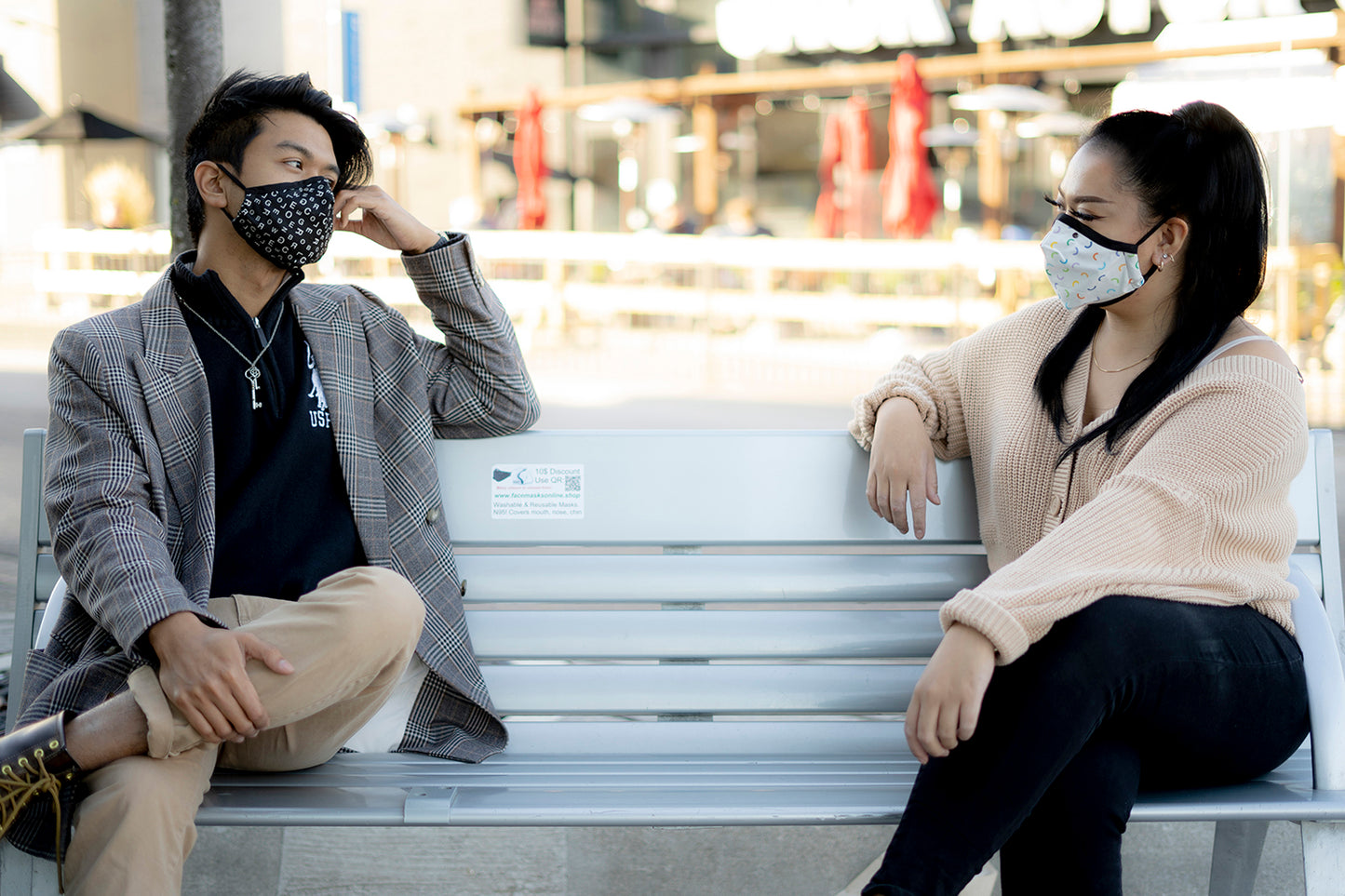 GBC Typography Face Mask
