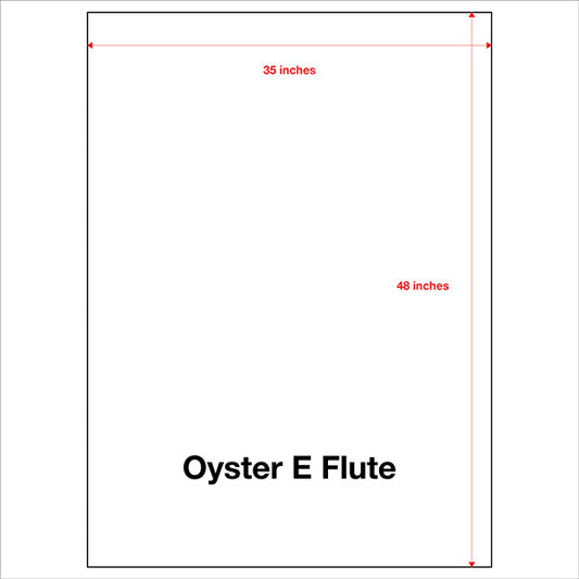 Oyster E Flute Sheets