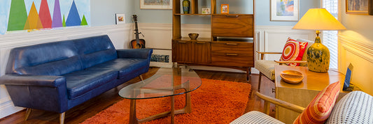 Mid-century Modern living room
