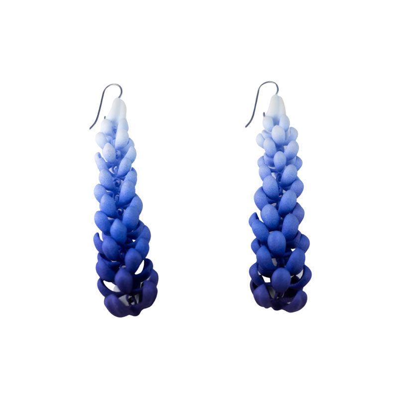 Spine Flower 3D-Printed Earrings