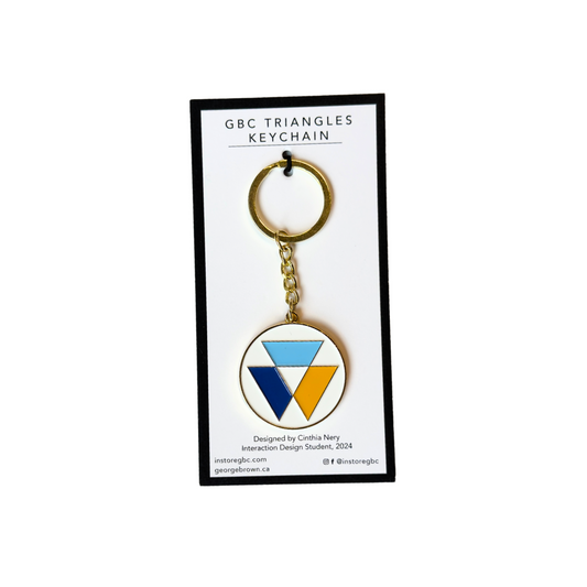 GBC Triangles Keychain