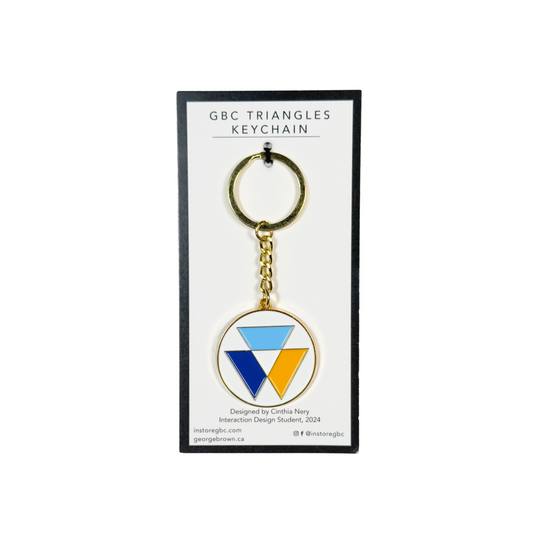 GBC Geometric Key Chain