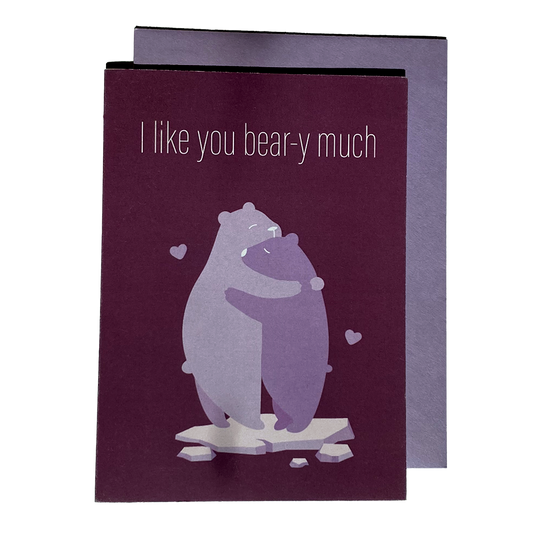 I Like You Beary Much - Card
