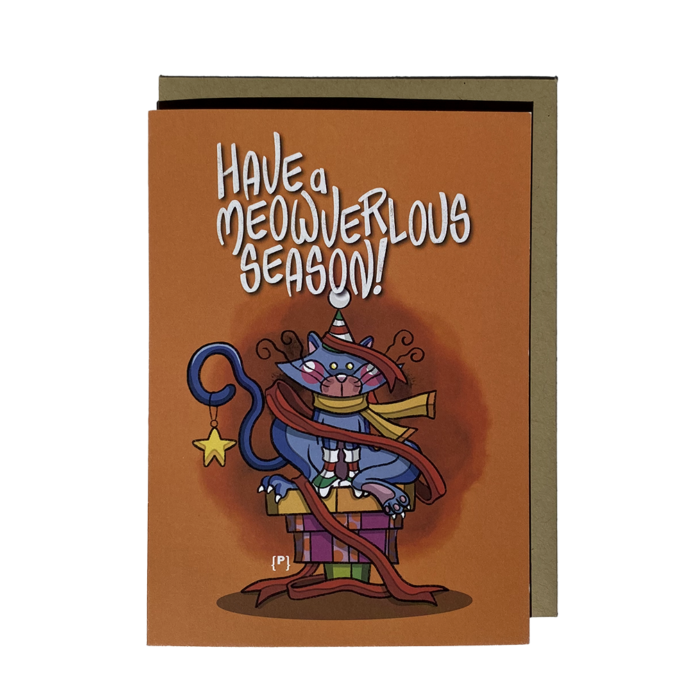 Have a Meowverlous Season! Holiday Card