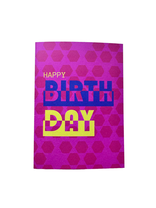 Happy Birthday (Pink) Card