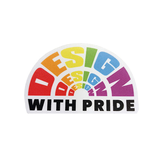 Design With Pride Sticker