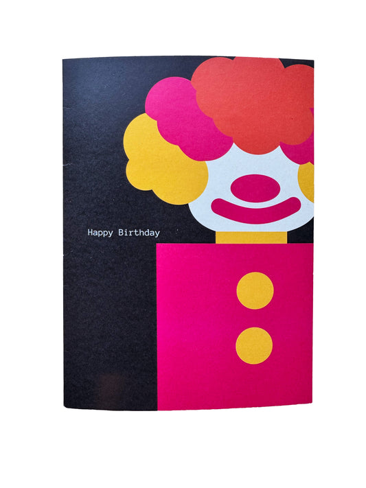 Happy Birthday (Clown) Card