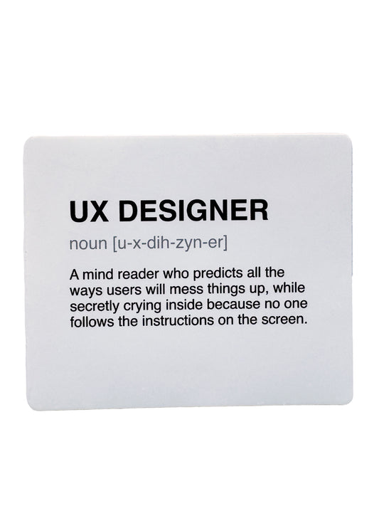 UX Designer Sticker