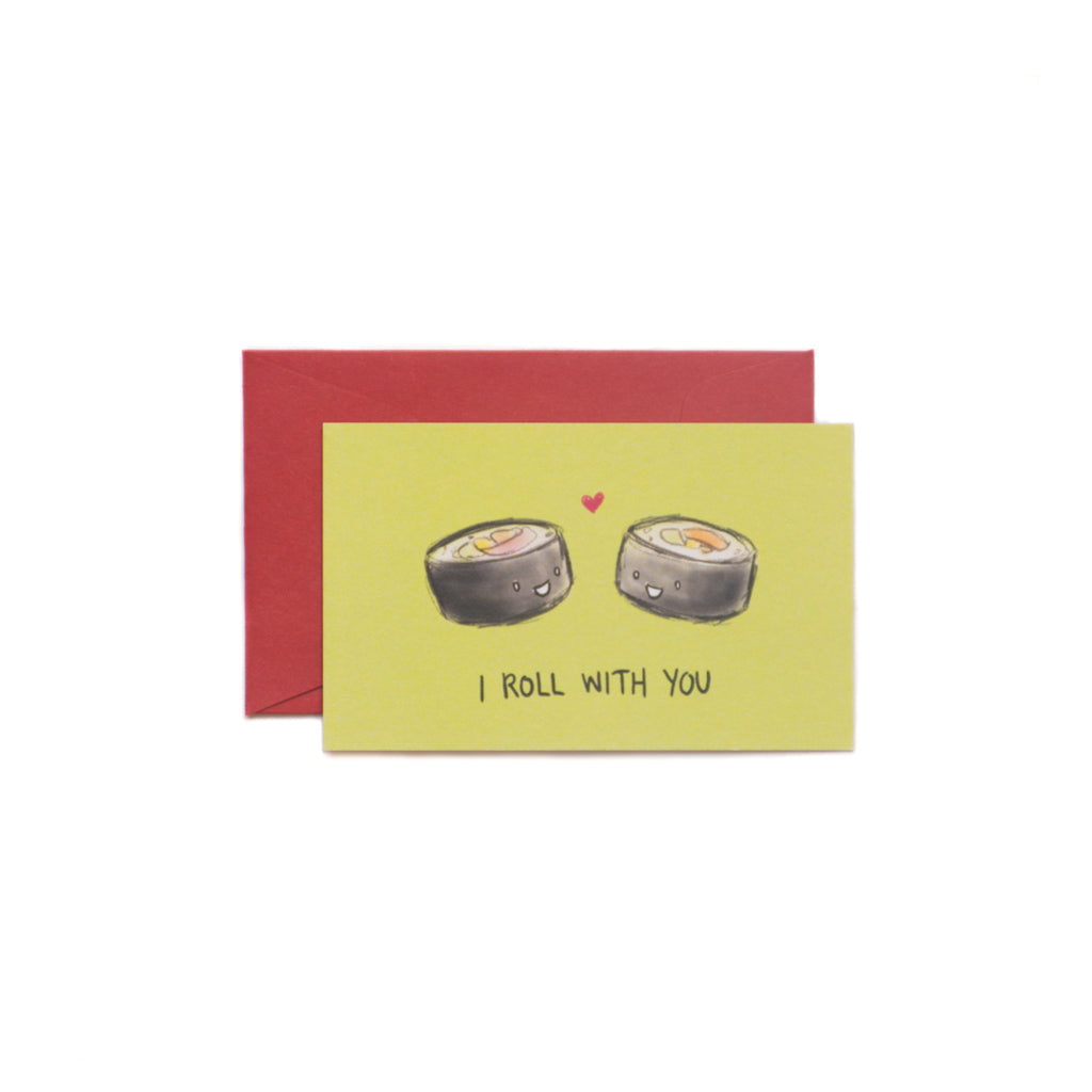 I Roll With You Mini-Valentine Card - George Brown College