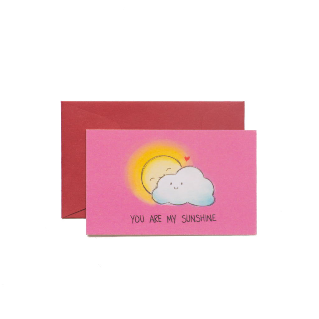 You Are My Sunshine Mini-Valentine Card - George Brown College