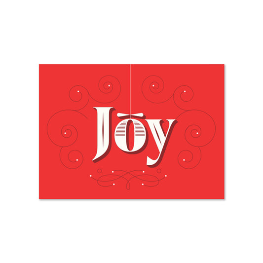 Joy Holiday Card