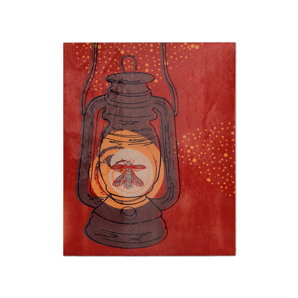 Firefly Lantern Wood Poster - George Brown College